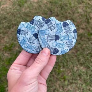Jellyfish Fields Car Coaster Set | Car Accessories